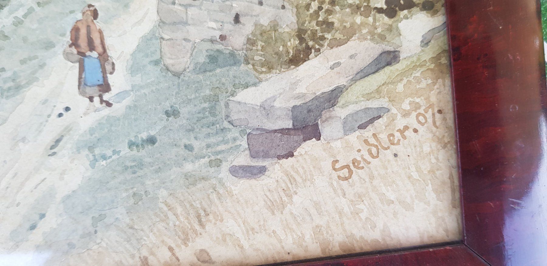 Dipinti: Aquarell sign. Seidler – Usato da Mörschwil venduto da antiksalon 5