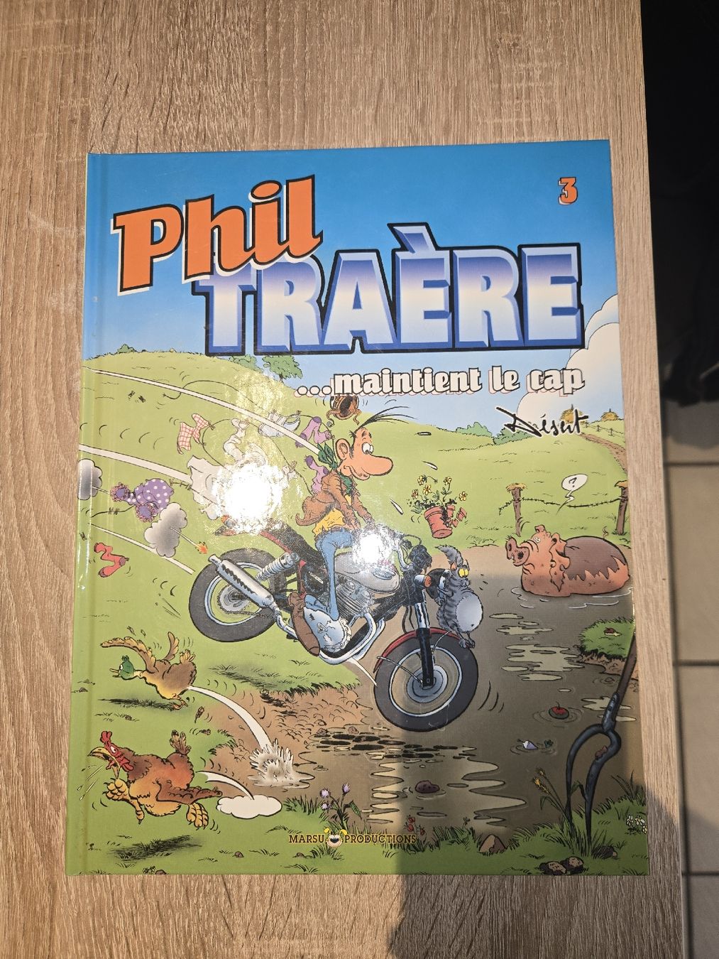 Fumetti: BD: Phil Traère - Maintien le cap no3 – Usato da Estavayer-le-Lac venduto da Clapsodi
