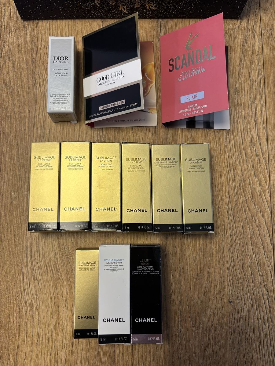 Chanel Gesichtspflege: 9x CHANEL Sublimage Mini Set + Dior Probe Set NEU – Neu (gemäss Beschreibung) aus Bülach von ter_6jf8 1