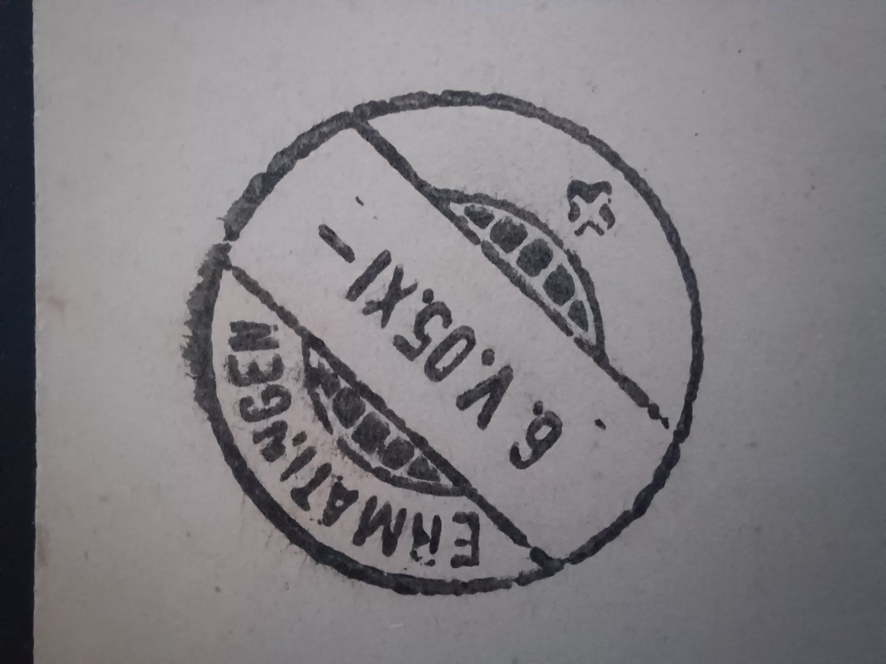 Cartoline postali: NE, No. 626, Neuchâtel, 5.V.05, nach Ermatingen – Usato da Aarau Rohr venduto da mgvw 5