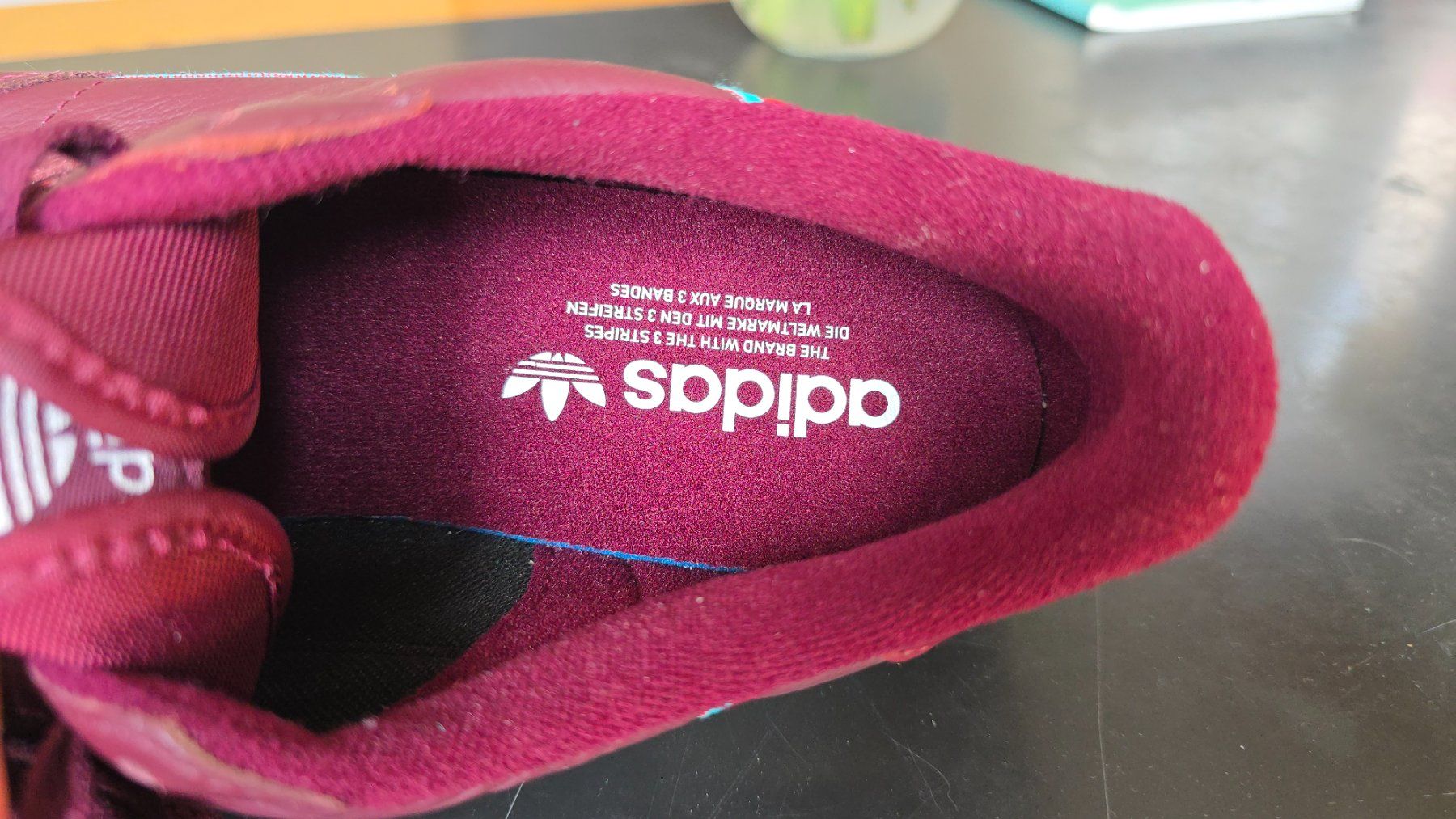 Adidas Scarpe da uomo: Adidas Continental 80 Maroon EU 41 1/3 – Nuovo (secondo la descrizione) da Wallisellen venduto da theblacksheep 7