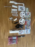 Nintendo Wii Konsole Set mit Spielen und Zubehör weiss