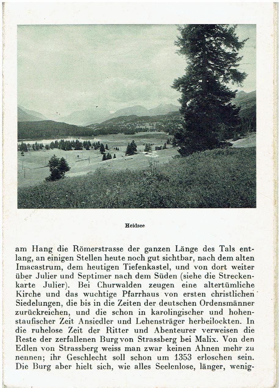 Livres: Die Lenzerheide - Poststrasse – D'occasion à Flims - Dorf par Stagediver 3