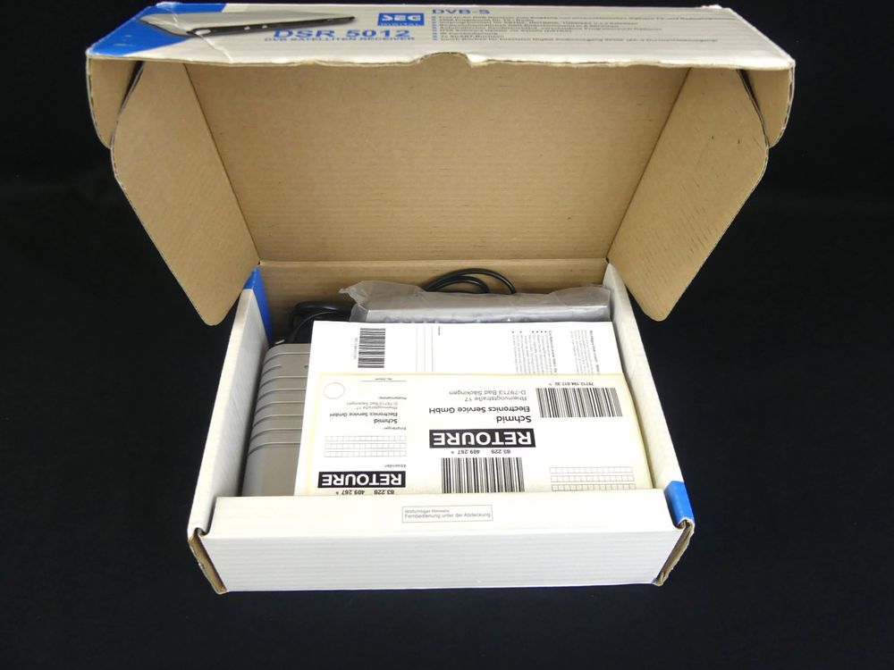 Satelliten Receiver DSR 5012 3