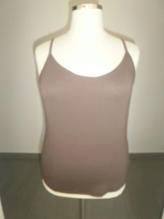 Top brun taille 44
