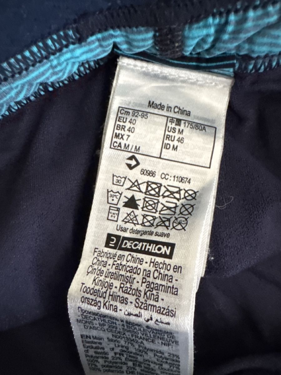 Pantaloni: 2x Badehose, Decathlon, Gr. M – Usato da Zürich venduto da szityu 3