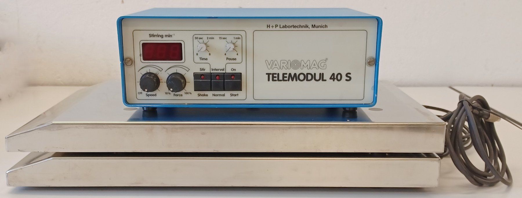 Accessori da laboratorio: H+P Labortechnik Telemodul 40S Stirrer/Shaker – Usato da Niederdorf venduto da LeptonAG_Labor 4