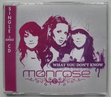 Monrose - What You Don't Know - Single CD (2 Songs)