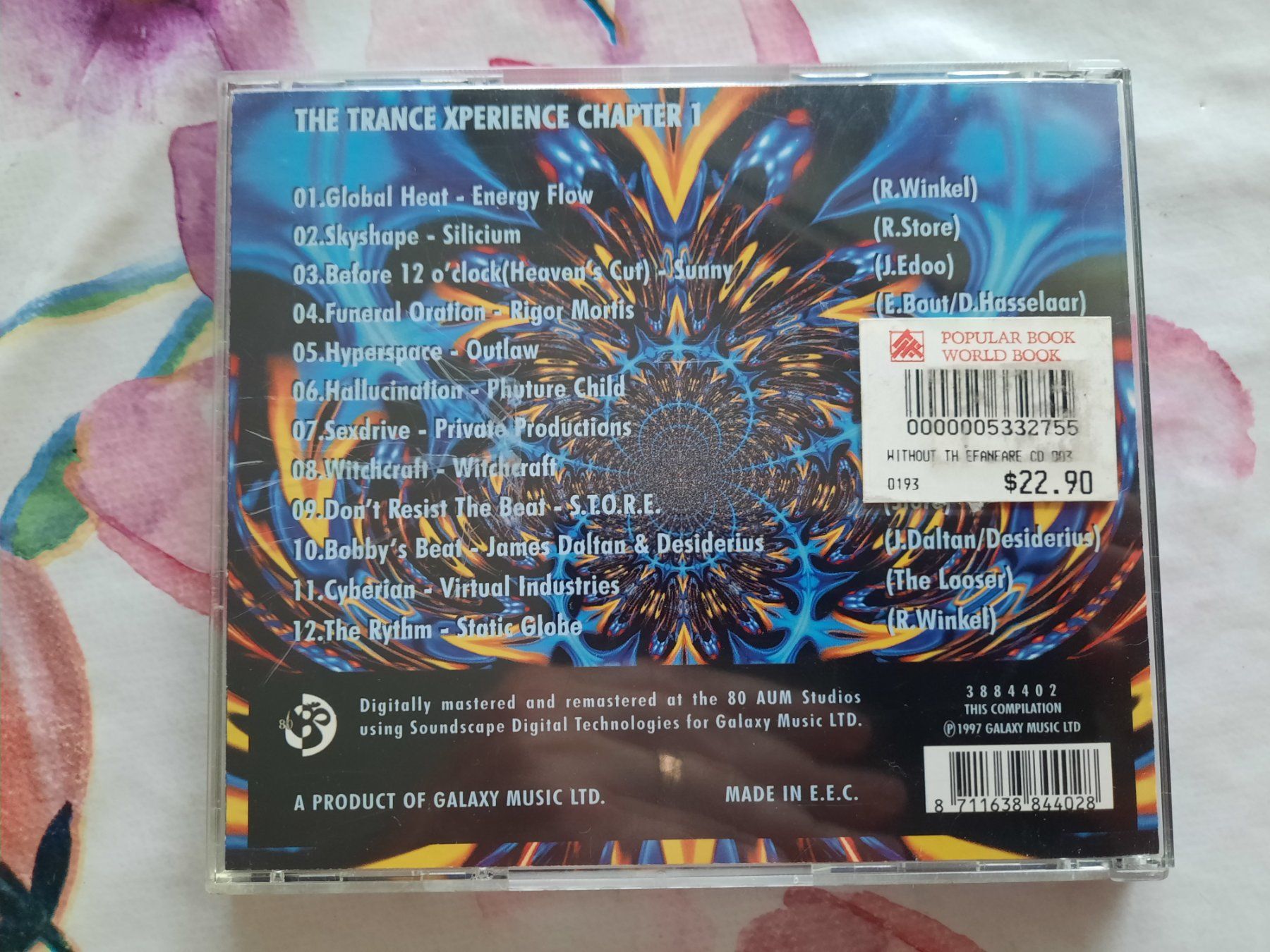 CDs: CD The Trance Experience Chapter 1 (90) – D'occasion à Pully par bro_n52j 1