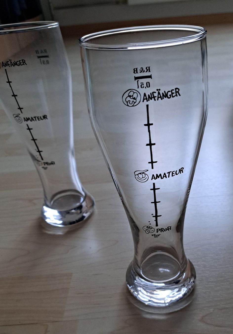 Bicchieri: 2x Bierglässer – Nuovo (secondo la descrizione) da Oberurnen venduto da rotty80 1
