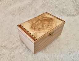 Holzkiste handmade Schmuckdose Schmuckkiste Schatzkiste