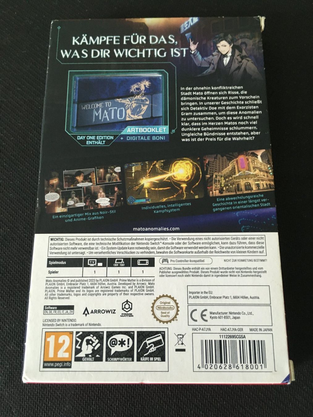 Nintendo Giochi: Mato - Anomalies für Nintendo Switch – Usato da St.Gallen venduto da sjosjo 1
