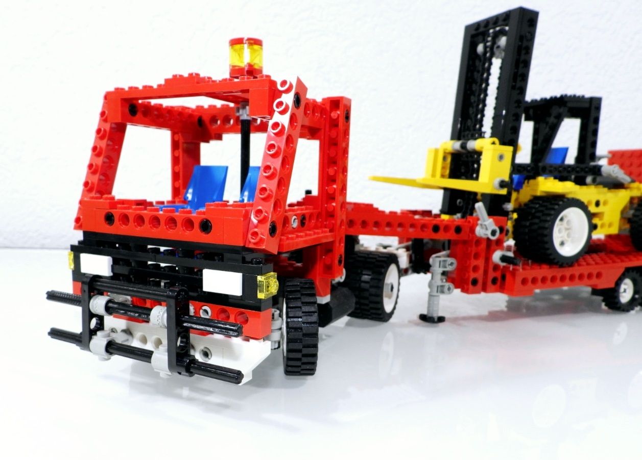 Lego Kit di costruzioni: LEGO TECHNIC 8872 TIEFLADER MIT HUBSTAPPLER – Usato da Turbenthal venduto da Ddanuh 1