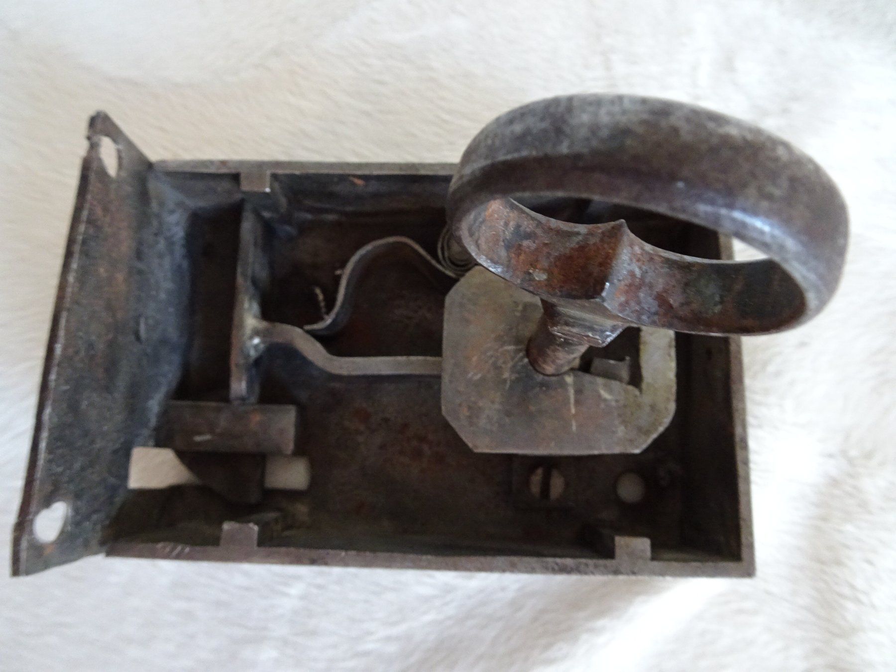 Cadenas: antikes Schloss mit doppelverriegelung – D'occasion à Siebnen par niki61 1