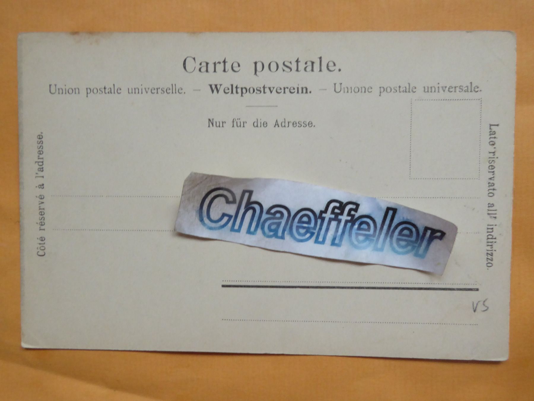 Cartoline postali: Zermatt et le Mont Cervin – Usato da Zürich venduto da Chaeffeler 1