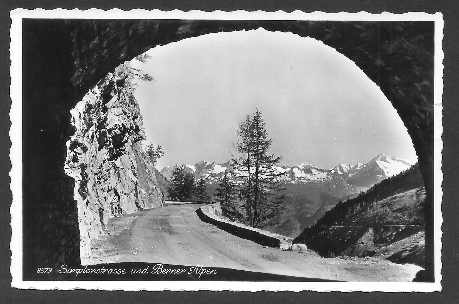 Ansichtskarten: Simplonstrasse und Berner Alpen – Gebraucht aus Olten von clotaldi