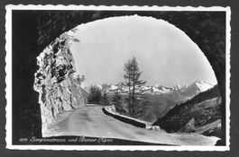 Simplonstrasse und Berner Alpen