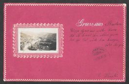 Baden Kleines Foto auf Karte