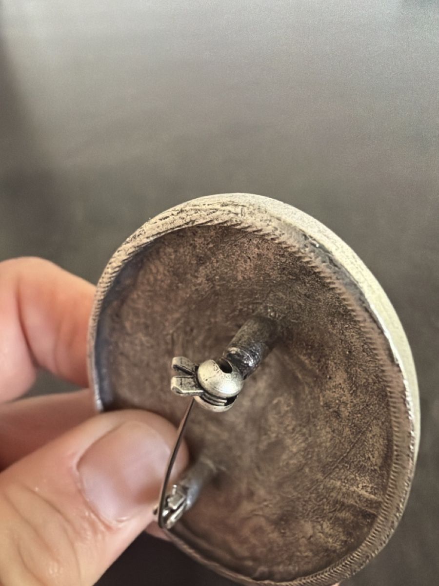 Spille & Fermagli: Brosche oval silberfarben keltisches Design – Nuovo (secondo la descrizione) da Zürich venduto da joyfulgrace 2