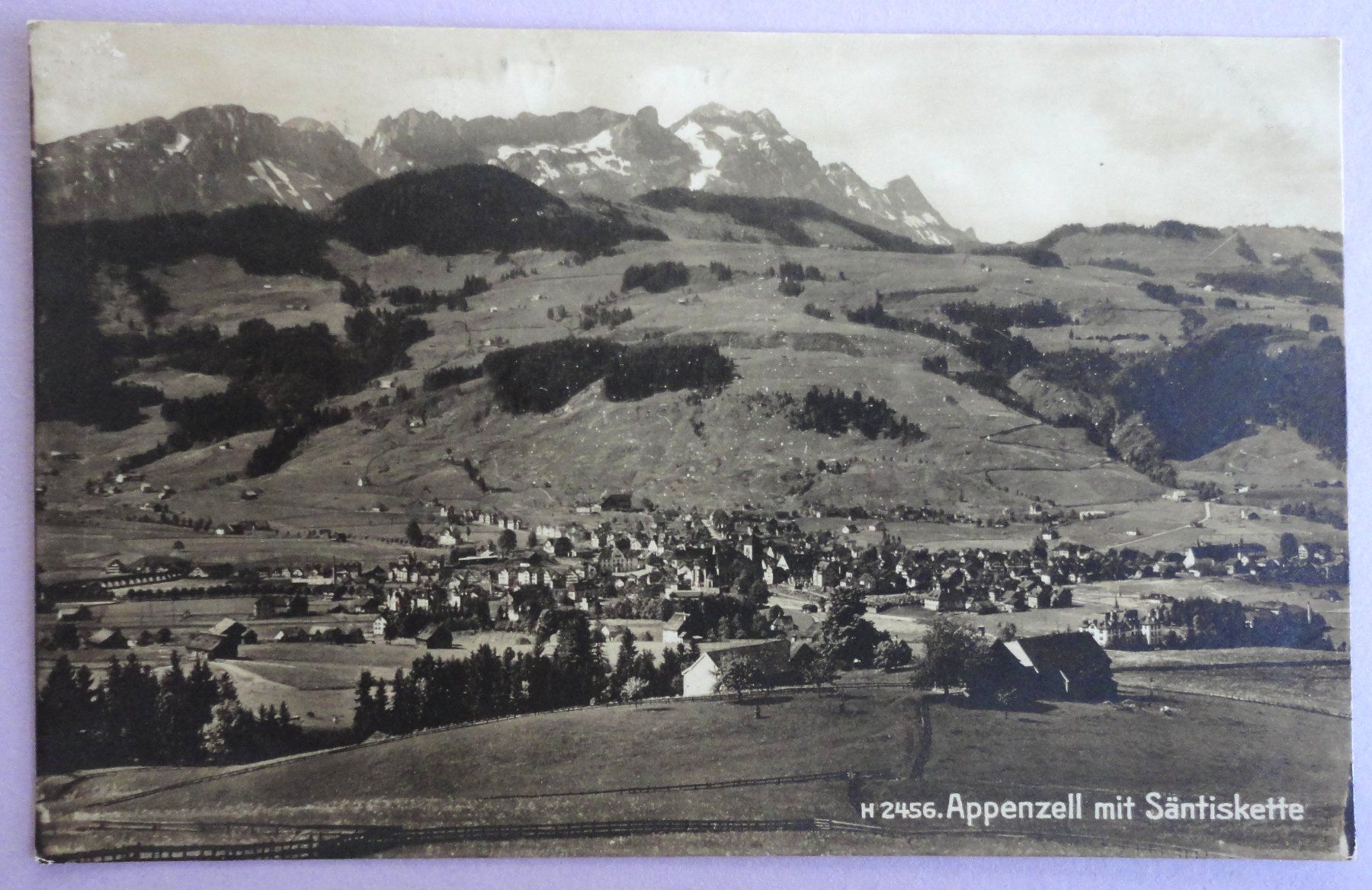 Cartes postales: Appenzell mit Säntiskette – D'occasion à Fétigny par Billy2miny