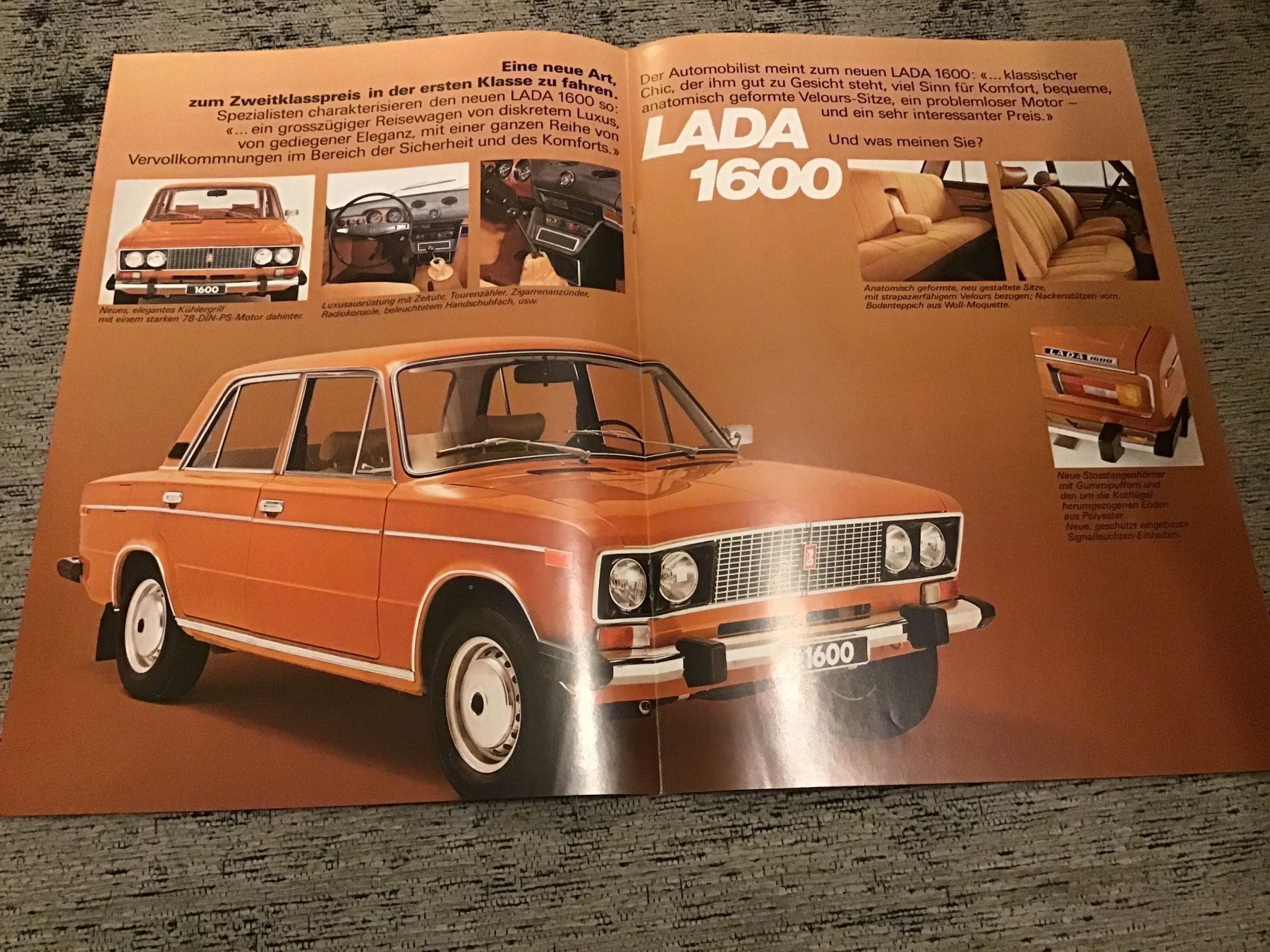 Lada Documenti: Lada 1300/1600/1500 Kombi Prospekt – Usato da Scherzingen venduto da Starseller62 2