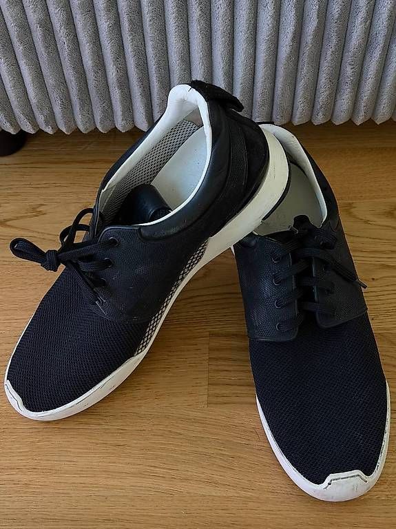 Louis Vuitton Scarpe da uomo: Baskets Louis Vuitton en cuir Damier et mesh – Usato da Cologny venduto da Nayiri 2