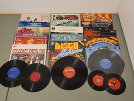 Retro Schallplatten Sammlung: Goldene Ära Volksmusik!