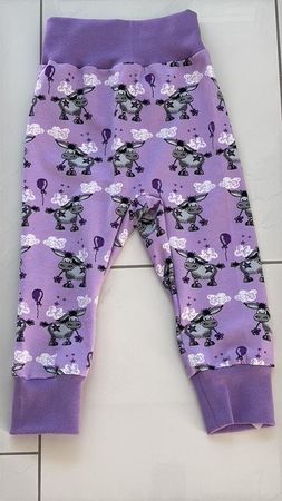 Esel Pumphose Mitwachshose Gr. 80/86 Neu