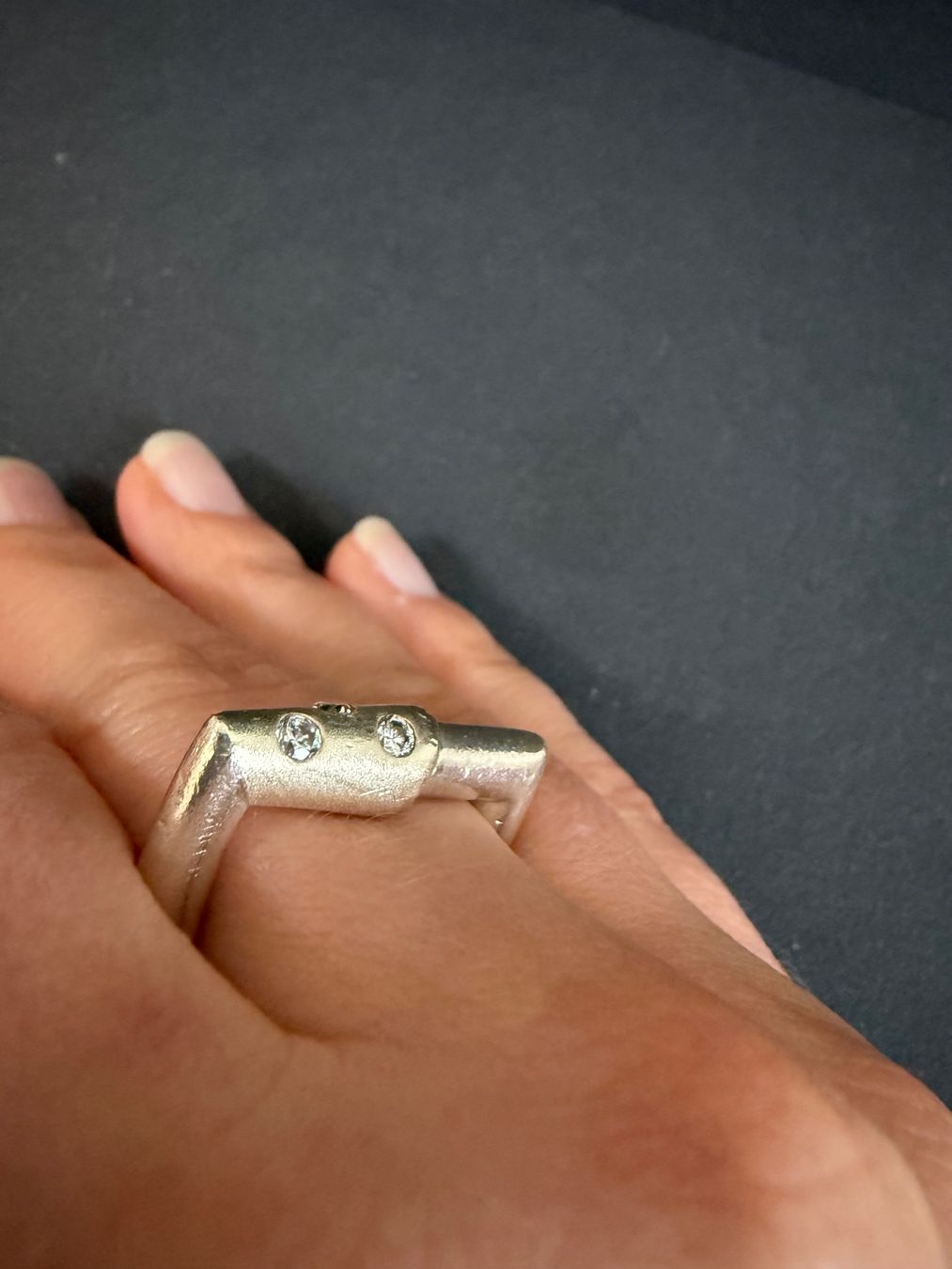 Bagues: Silber Ring 925, Gr. 55 – D'occasion à Spiegel b. Bern par Rogger72 1