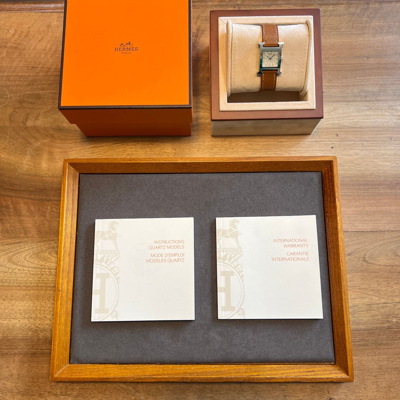 Hermès Orologi: Hermes H Watch Lady Full Set HH1.210 – Usato da Carouge GE venduto da Watchaser 9