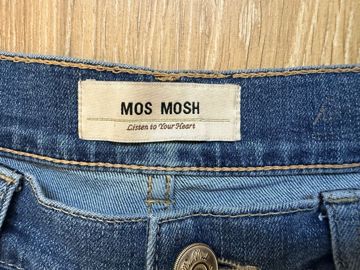 Mos mosh Jeans: Jeans bleu large Mos Mosh, t.27 – Usato da Tavannes venduto da Thriftshop 4