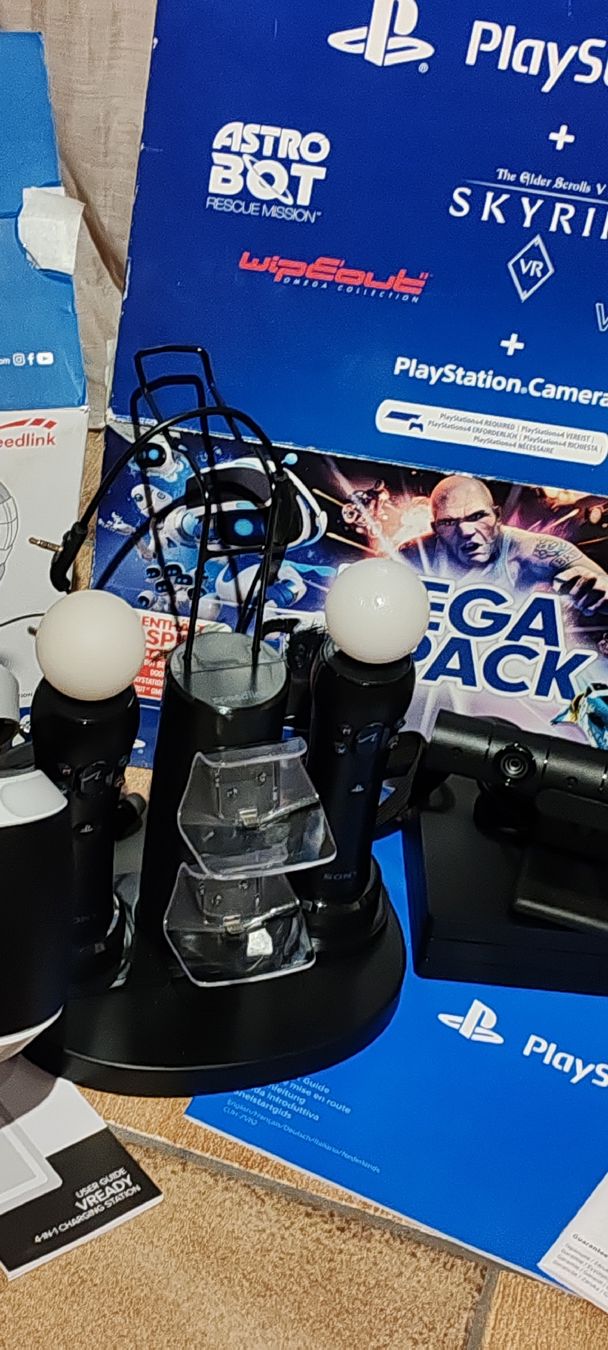 Sony VR Brille: PlayStation VR Mega Pack mit Speedlink Ladestation gebraucht – Gebraucht aus Menziken von Celixxa791 2
