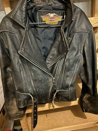Harley Davidson Vintage Bikerjacket (Damen)