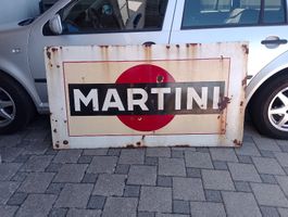 Emaille Schild " Martini" 150 cm x 80 cm