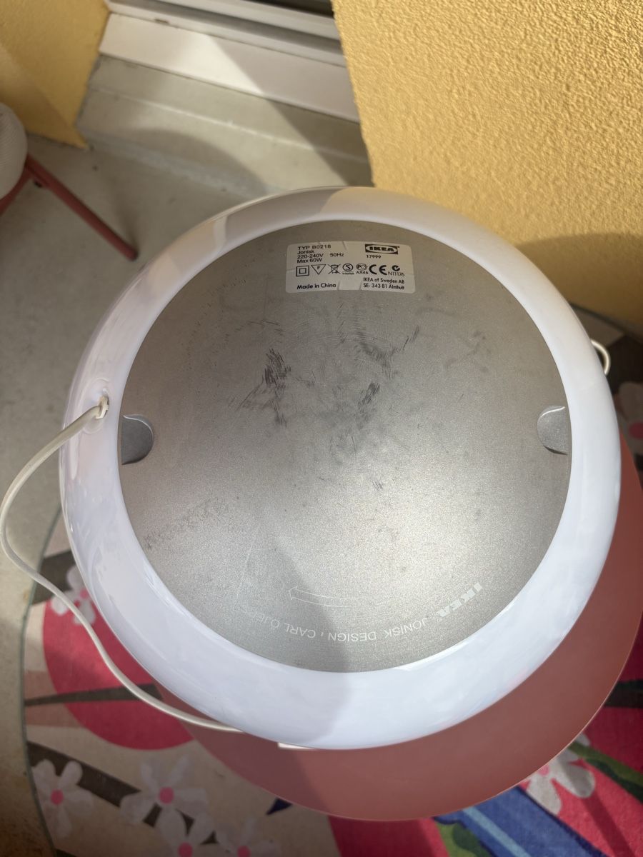 Ikea Lampade: Ikea Vintage Lampe Jonisk – Usato da Winterthur venduto da kot_hf5s 3