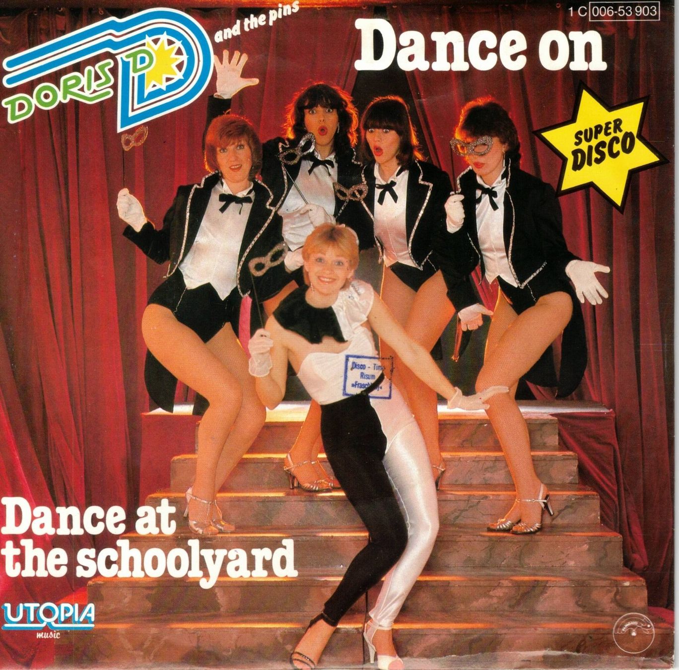 Dischi in vinile: Doris D and the pins  --  Dance on  Single7 – Usato da Rheinau venduto da thealbum