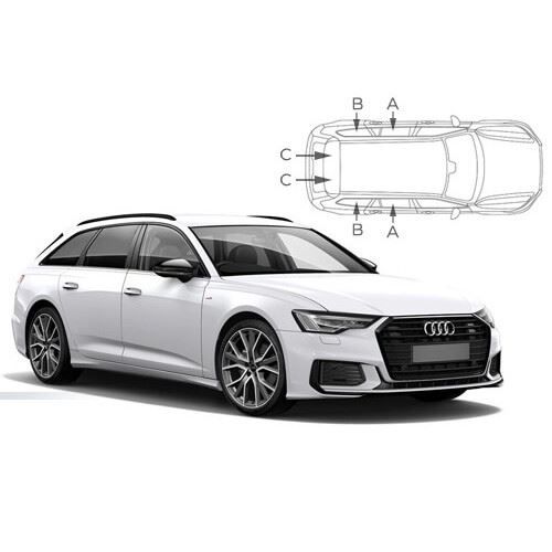 Audi Auto Sonnenschutz Set passgenau