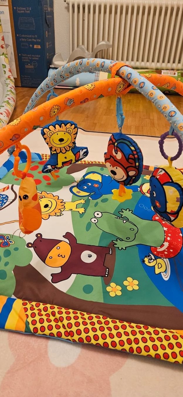 Tapis de jeu: Spieldecke mit Spielbogen Tiere gebraucht – D'occasion à Benglen par Zaks1984 2