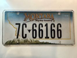 🇺🇸 U.S. Autoschild, Montana 7C 66166 - ORIGINAL