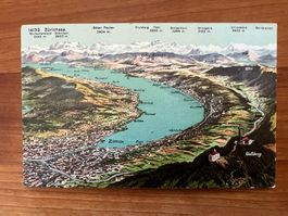 AK  1909 Zürichersee Panorama     (G2087)