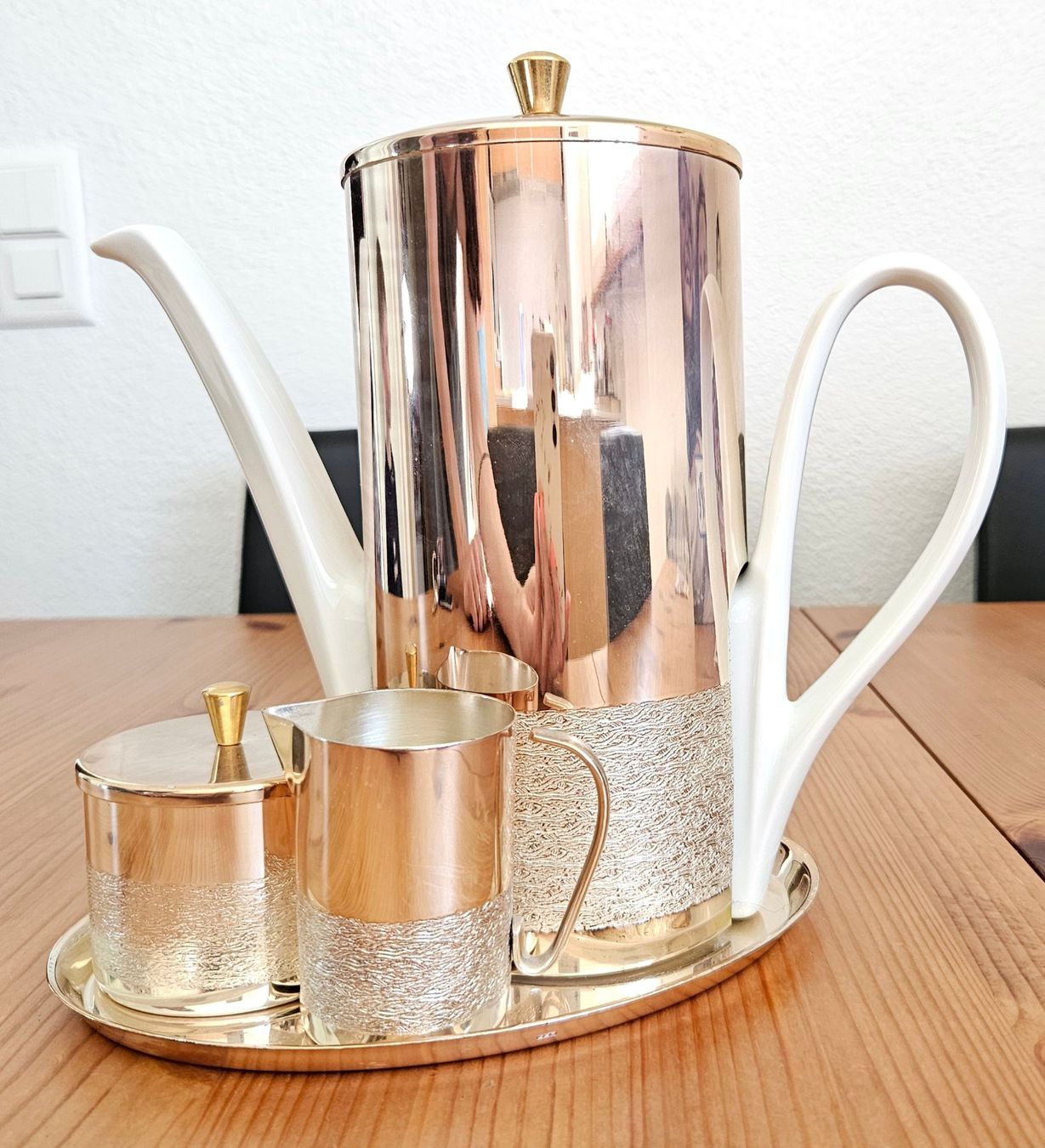 Set di piatti: Glänzendes Kaffee-/Teekannen-Set – Usato da Sins venduto da Myck