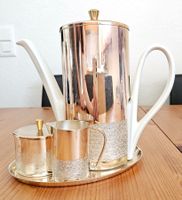 Glänzendes Kaffee-/Teekannen-Set