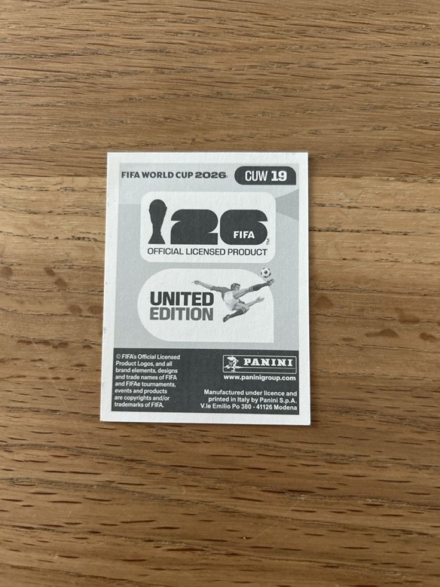 Panini Cartes à collectionner: Panini CUW 19 – Neuf (Voir description) à Bern par cin_r7xm 1