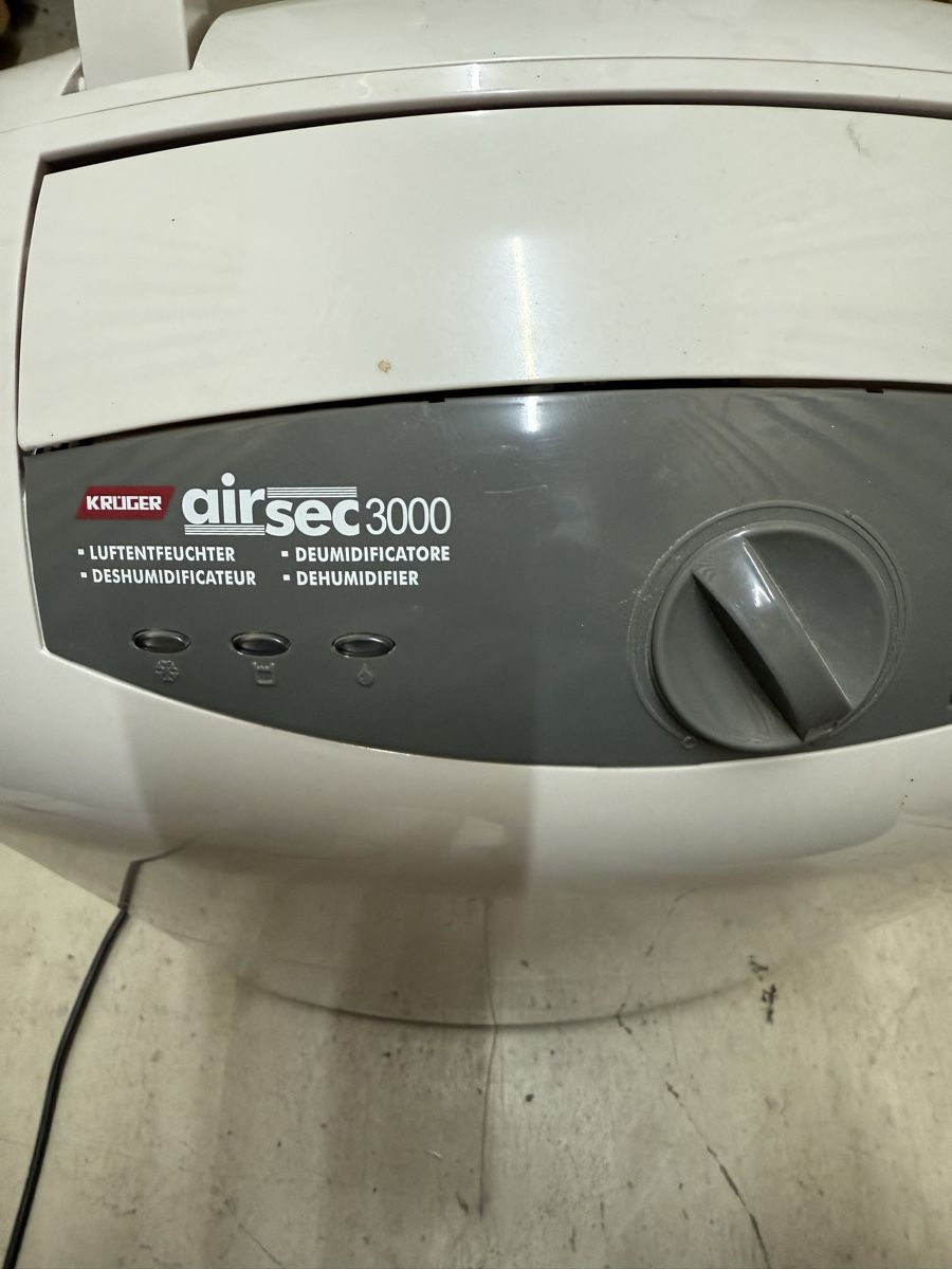 Luftentfeuchter: Kruger Airsec 3000 Dehumidifier Used – Gebraucht aus Oberglatt ZH von ton_6dng 2