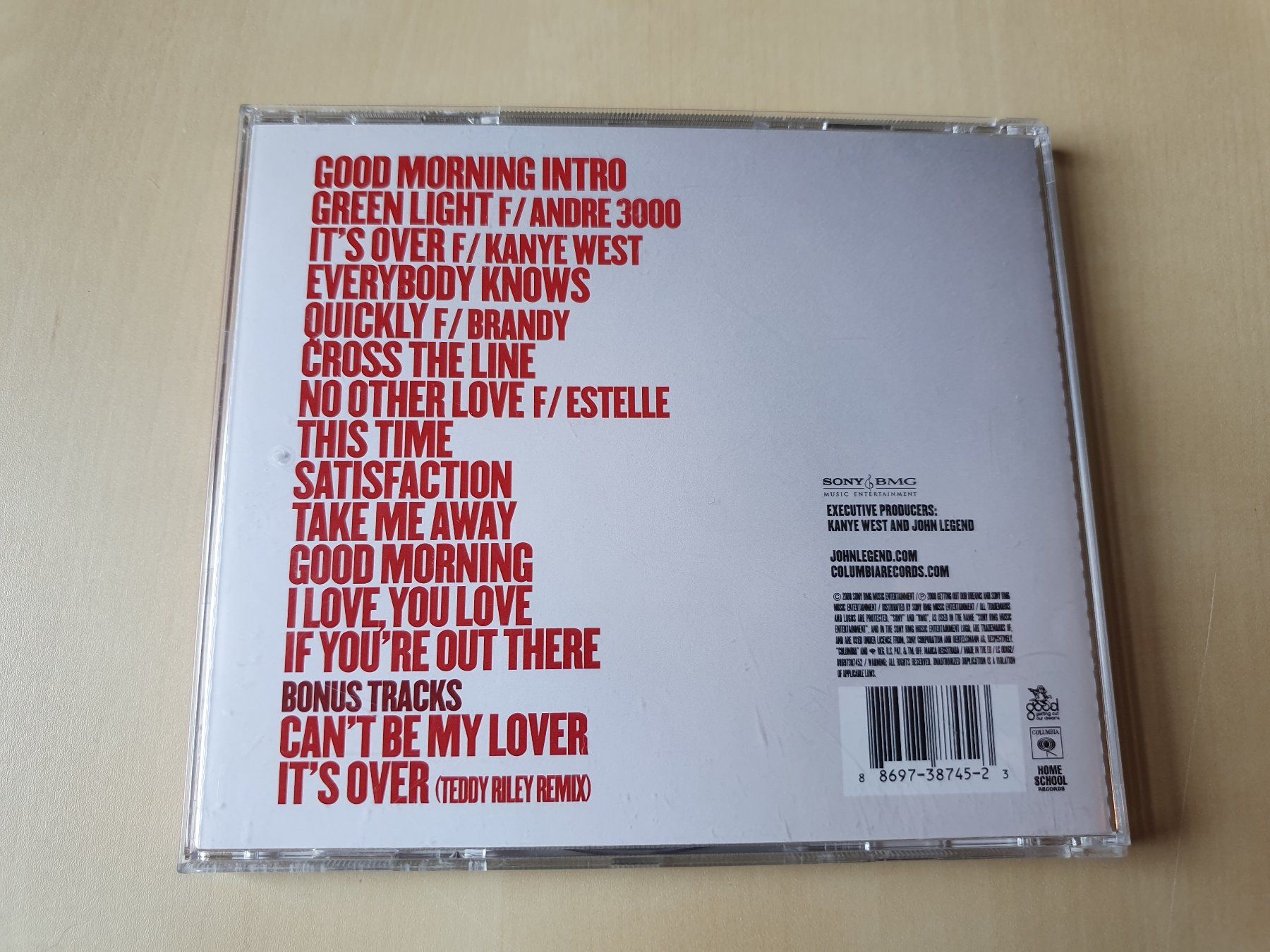 CD: John Legend Evolver – Usato da Stansstad venduto da collectorsshop 1