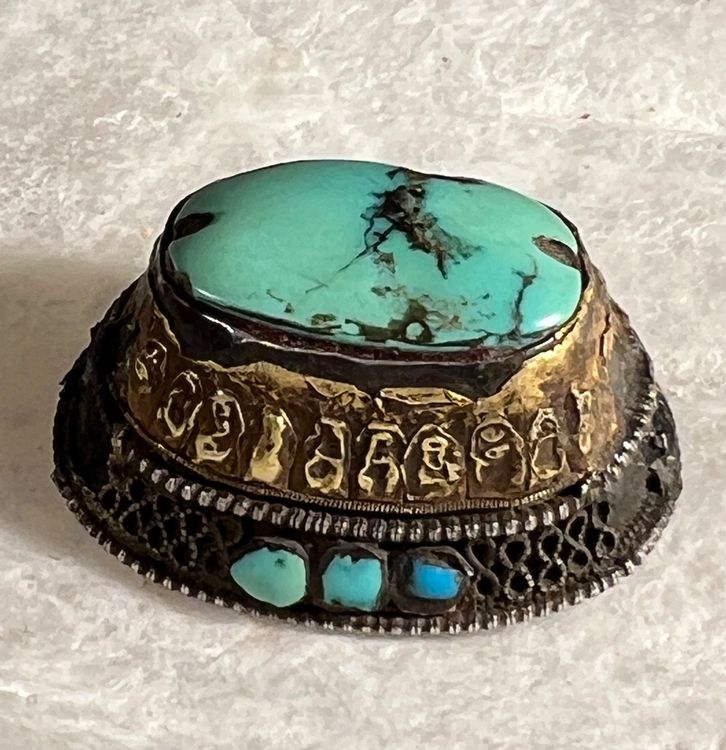 Ornement Cheveux Vintage Maruka - Barrette à Perles Argentées - Multicolore - Occasion