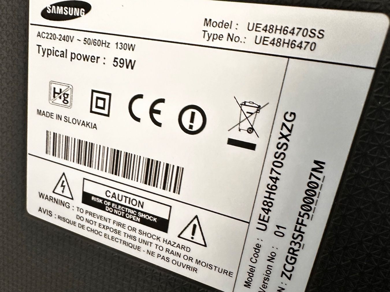 Samsung Televisori: Samsung SmartTV, Gebraucht – Usato da Richterswil venduto da dil_2p88 1