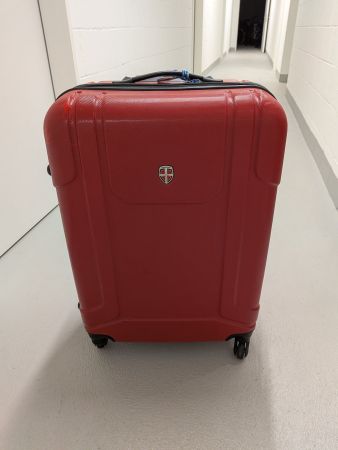 Hartschalenkoffer Victorinox rot 70 cm gebrauchter Zustand