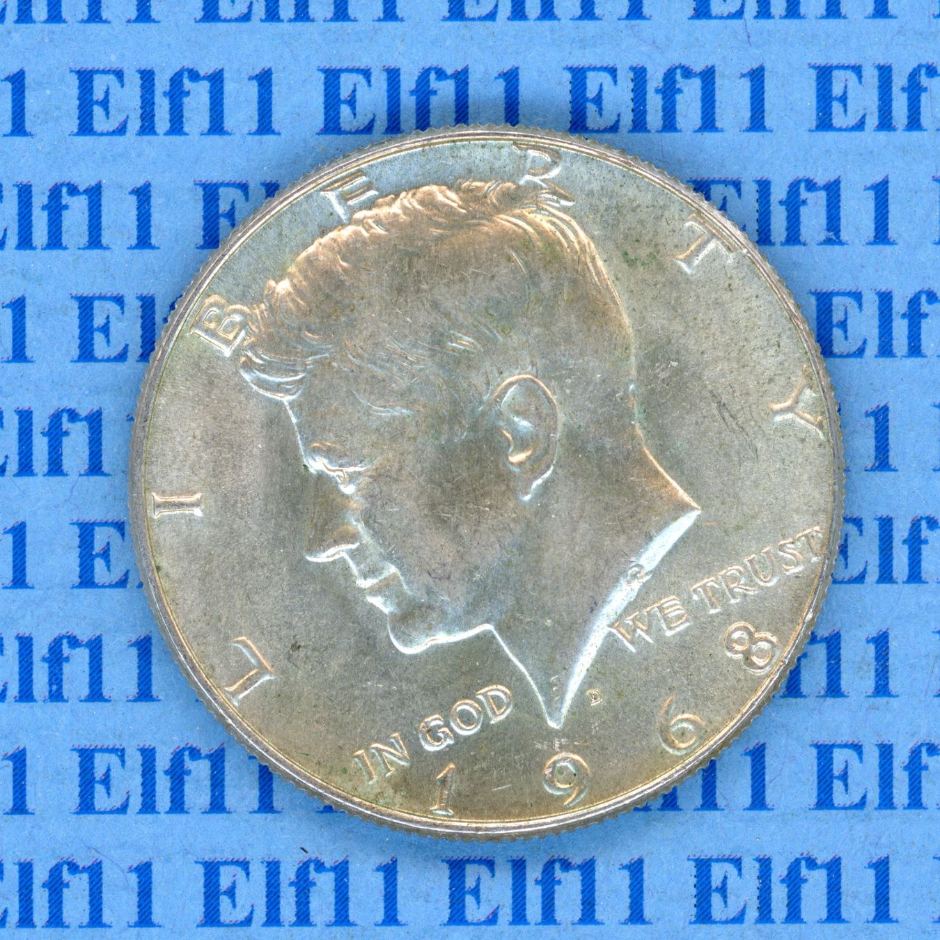 Alle Münzen: USD___0.50 1968D -unz 1/2 Dollar – Gebraucht aus Widnau von Elf11