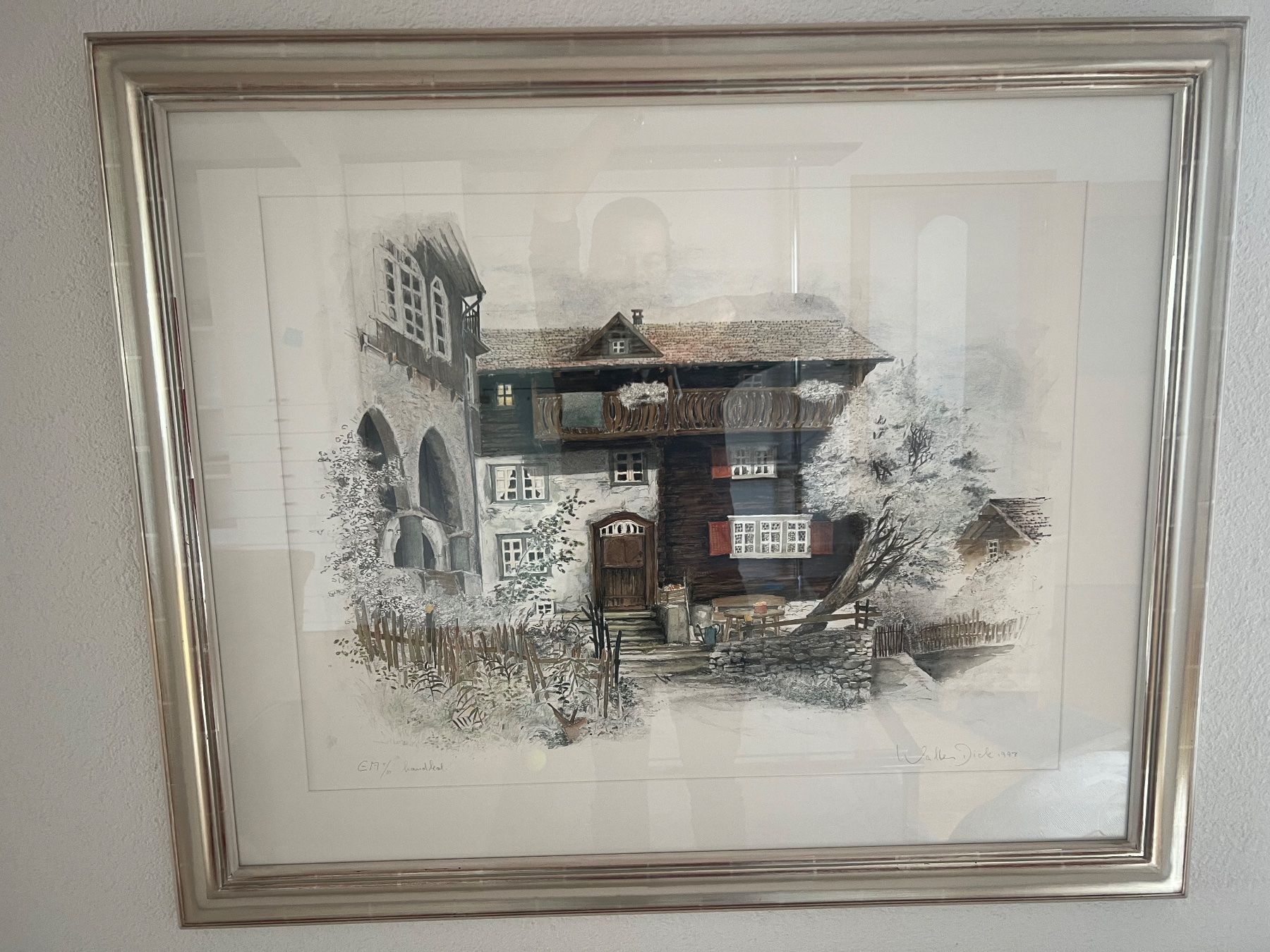 Arts picturaux & lithographies: Walter Dick 1993 EA – D'occasion à Stäfa par boohoosu 4